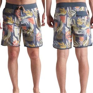Howler Bros Bruja Stretch Boardshorts Men’s 36 Blue Swim Trunks Summer Vacation